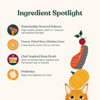 Made by Nacho Dry Cat Kibble 10lb Bag, High Protein Premium Cat Food with Freeze Dried Pieces, Sustainably-Caught Salmon, Whitefish & Pumpkin, Limited Ingredients, Single Bag