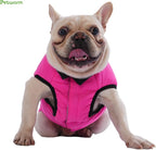 PetWarm Reversible Dog Winter Coat, Windproof Dog Puffer Vest, Soft Vest for Dogs with Hook-and-Loop Strap for Easy Dressing, Waterproof Coat for Dogs with Adjustable Fit, Pink, 2XL