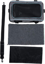 Vceoa 19x12x12 Inches Cat, Dog Carrier for Pets Up to 22 Lbs, Soft-Sided Cat Bag Animal Carriers Travel Puppy Carry As a Toy of Fabric Pet Home