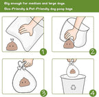 Dog Poo Bags Biodegradable -1160 Count/58 Refill Rolls Waste Bags, Extra Strong Thick Poo Bags for Dogs, Pet - Sented