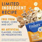 Finley's Peanut Butter & Banana Dog Biscuit Treats, All Natural, Limited Ingredient Dog Treats, 12 Ounce (Pack of 1)