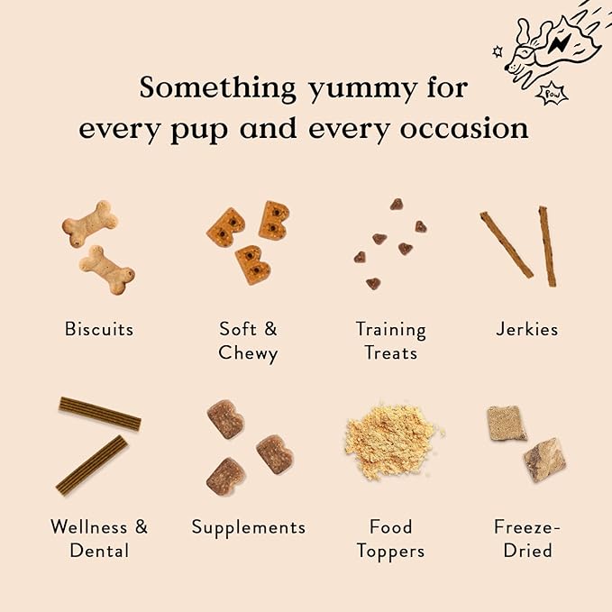 Bocce’s Bakery Pumpk'n Spice Treats for Dogs, Wheat-Free Everyday Dog Treats, Made with Real Ingredients, Baked in The USA, All-Natural Soft & Chewy Cookies, Pumpkin, Peanut Butter, & Cinnamon, 6 oz