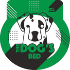 The Dog’s Bed, XL Grey Poly-Linen 43.5x34, Memory Foam, Pain Relief: Arthritis, Hip & Elbow Dysplasia, Post Surgery, Lameness, Supportive, Calming, Waterproof Washable Cover, Veterinary Approved