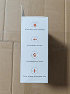 Turbo Tail 3.0 Interactive Cat Toy - Smart Remote Control Electric Mouse with Feathers, 3 Play Modes (Smart/Manual/Standby), Auto Obstacle Avoidance, Type-C, 8H Playtime - Orange (2 PCS)