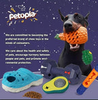 American Playtime Dog Chew Toy, Blue 6" in 2 Pack Interactive Outdoors Toys for Aggressive Chewers for Treat-Filling Capabilities and Tug of War Dog Toy, Tough Toys for Medium,Large Dogs