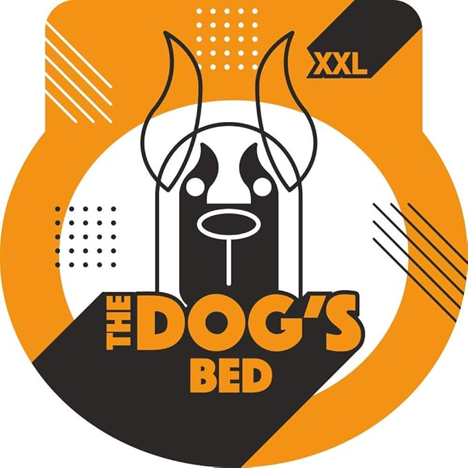The Dog’s Bed Orthopedic Headrest Dog Bed XXL Brown Plush, Memory Foam, Pain Relief for Arthritis, Hip & Elbow Dysplasia, Post Surgery, Lameness, Waterproof Washable Cover