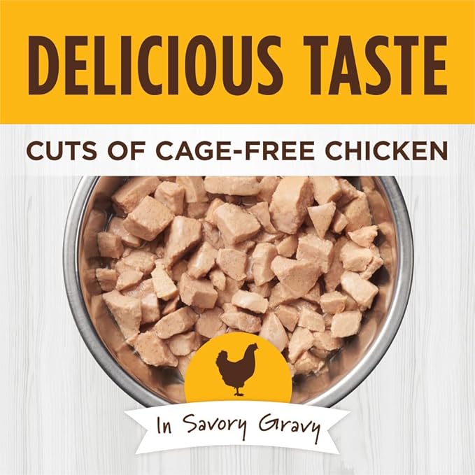 Instinct Healthy Cravings Grain Free Real Chicken Recipe Natural Wet Cat Food Topper by Nature's Variety, 3 Ounce (Pack of 24)