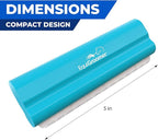 EasyGroomer Deshedding Brush for Dogs Cats | Turquoise | Undercoat Tool for Large and Small Pets | Comb Removes Loose Dirt, Hair and Fur | Perfect Clean for Short and Long Hair Grooming Shedding