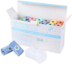 ECO-CLEAN 360 Count Dog Poop Bags with Dispenser, Leak-Proof, Unscented, 0.2 Ltr Capacity, Indoor/Outdoor Use