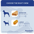 Downtown Pet Supply Yak Cheese Himalayan Dog Chews - Regular Yak Chews Rich in Nutrients for Small to Medium Dogs - Long Lasting, Odorless and Easy to Digest Cheese Dog Treats - 0.5 LB
