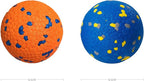 2Pcs Dog Balls Toys for Dog Aggressive Chewers, Interactive Pet Toys, Tennis Balls for Large Medium Small Puppy for Training Fetching Throwing Catching Interactive Play, Swimming, Water Floats Toys