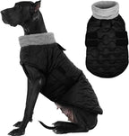Kuoser XXXL Giant Dog Coat | Great Dane -20°C Arctic Jacket - Adjustble Hook Loop & Full Belly Wrap