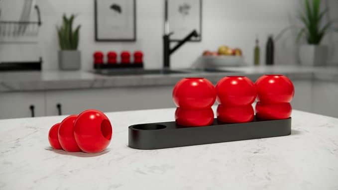 Kong Freezer Holder with Built in Plugs Kong Stand Dog Enrichment (Small)