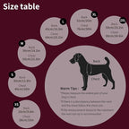 Dog Winter Coat,Warm Jacket Paded Fleece Pet Vest with Built in Harness,Windproof Reflective Cozy Adjustable Snow Pet Coat Clothes with Zipper for Small Medium Large Dogs