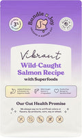 Bundle x Joy Vibrant Probiotic Dog Food Dry, Salmon, 18lb Bag, Allergy and Gut-Friendly Adult Kibble for Digestive Health with Wild-Caught Salmon, 20 Plant Based Superfoods, Grain x Poultry Free