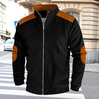Men's Jacket for Winter Autumn Outdoor Windproof Coat Casual Fashion Zip Up Jacket