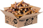ValueBull Bully Sticks for Large Dogs, Jumbo 6 Inch, 100 Count Bulk Pack - All Natural, Grass Fed, Single Ingredient, Long Lasting Dog Treats for Aggressive Chewers