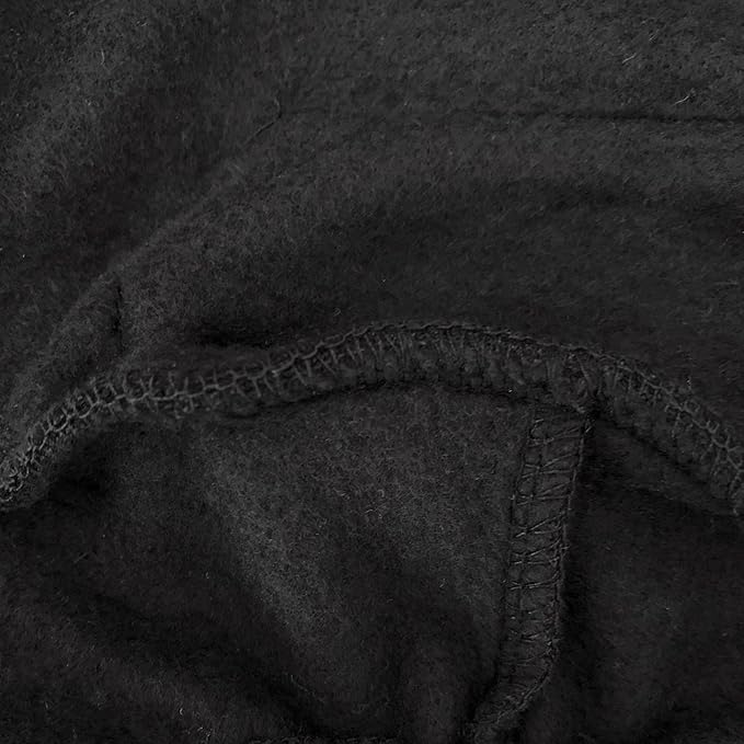 Dog Hoodie Clothes with Pocket 4 Legs Jumpsuit Fleece Sweater Winter Sweat Shirt Warm Cotton Hoodies for Small Dog Medium Large Cat Black 4XL