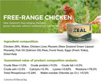ZEAL New Zealand Wet Dog Food – High Protein, Pure Nutrition, Grain-Free with Superfoods (Chicken, 13.76oz Can 12-Pack)