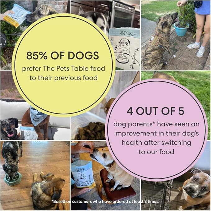 The Pets Table Lamb & Beef with Brown Rice Air Dried Dog Food, 3 lbs / 48 oz Bag