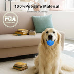 Interactive Dog Ball, Automatic Moving, Bouncing and Rotating, E-TPU Silent Foam Material, IP54 Waterproof Rating, Smart Active Rolling, Stimulation Toys for Medium and Large Dogs to Keep Them Busy