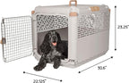 SportPet Designs Collapsible Pet Kennel, 30" Medium (Tan)
