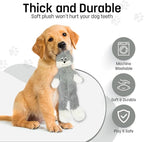 FGA MARKETPLACE Flat NO Stuffing NO Squeak Plush Dog Toys, Funny Style Will Entertain Your Pet for Hours, Recommended for Small and Medium Dog 21 INCH Long(Bundle 2)
