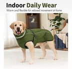 Dog Winter Coat for Small Medium Dogs, Reflective Dog Winter Jacket, Thick Fleece Snowsuit & Christmas Vest, Warm Water-Resistant Puppy Coat, Small Doggie Jackets for Cold Weather