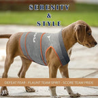 NCAA Texas Longhorns Dog Anxiety Shirt Calming Soothing Vest, for Dogs & Cats with Anxiety, Fears, Fireworks, Loud Noises, Dark, Lonely Keeps Dogs Calm Feeling Safe, Relaxing Jacket, Small