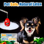 Squeaky Dog Toys for Small Dogs, Mini Dogs, Soft Latex Dog Squeaky Toys, Smile Squeaky Dog Balls, Egg Dog Toys Balls 6pcs