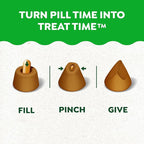 Greenies Pill Pockets for Dogs Large Size, Soft Dog Treats, Real Peanut Butter Flavor, (6) 7.9 oz. Pouches (180 Treats Total)