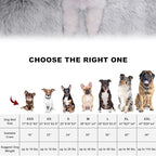 Bedfolks Plush Dog Crate Bed, Washable Cover, Faux Fur Dog Kennel Pad - 35"x23", Grey