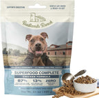 BADLANDS RANCH - Superfood Complete, Air-Dried Adult Dog Food - High Protein, Zero Fillers, Superfood Nutrition by Katherine Heigl (24 oz., Premium Chicken)