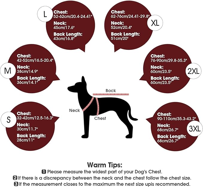 Warm Waterproof Dog Coat,Size M Dogs Jacket Pet Winter Coat for Cold Weather with Thicken Furry Collar,Reflective Puppy Winter Jacket Warm Fleece Lining for Medium Dogs,Red,M