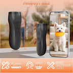2025 Upgraded Dog Bark Deterrent Devices【Efficiency Increased 200%】【 1S Quick Response 】 100% Pet Safe, 3-in-1 Ultrasonic Dog Bark Deterrent Suitable for Indoor and Outdoor Use-Balck