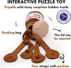 CHEWFFON Dog Puzzle Toy, Interactive Dog Enrichment Toy, Snuffle & Crinkle Hide and Seek Toy, Boredom Stimulating, for Small Medium Large Dogs