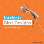 Interactive Bird Simulation Cat Toy Set for Bored Indoor Adult Cats Feather Toy Wand 5 Pcs Natural Bird Feathers Stable Round Base Wand Cat Toys for Indoor Cats Hunting Toys