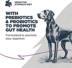 Blackwood Sensitive Skin & Stomach Dry Dog Food, Salmon Meal & Brown Rice with Ancient Grains, 4.5 Pound Bag with Prebiotics & Probiotics to Promote Gut Health