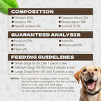 Chicken Jerky Dog Treats, Real Chicken Strips Dog Training Treats Soft Rawhide-Free Chews Healthy Snacks for Small Medium Large Breed 10.54oz