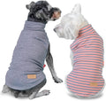 KYEESE 2Pack Dog Sweater Warm Dogs Clothes Stretchy Dachshund Clothes Soft Pets Coats Turtleneck Pet Sweatshirt Turtleneck Dog Sweaters for Small Dogs Girl