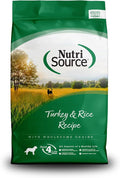 NutriSource Dry Dog Food, Turkey and Rice, 12LB