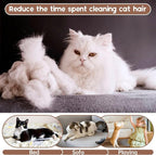 QBLEEV Cat Pajamas for Cats Only, Sticky Hair Cat Clothes, Prevent Lost Fur Kitten Onesie Shirts Costumes Outfits for Daily Wear Parties Photography, Cat Recovery Suit for Cats or Small Dogs