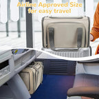 Cat Carrier Soft for Pets Up to 15 Lbs, TSA Airline Approved Pet Carriers, Expandable Dog Carrier for Travel, Soft Sided Collapsible Pet Travel Carrier for Cats and Small Dogs, Grey