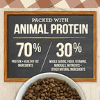 Merrick Purrfect Bistro Premium Healthy Grains Dry Cat Food For Adult Cats, Real Chicken And Brown Rice Recipe - 7.0 lb. Bag