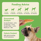MON2SUN Dog Treats Chicken Jerky, Single-Ingredient, Rawhide-Free, High Protein, Low Fat, Training Treats for Small to Large Dogs, 21.2 oz