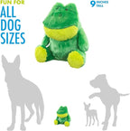 Hero Chuckles, Plush Squeaky Dog Toy, Durable Stuffed Animal with 3 in 1 Squeaker