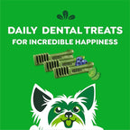 Greenies Teenie Dental Dog Treats 3-Flavor Variety Pack, (3) 12 oz. Pouches, 129 Total Treats