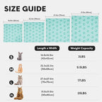Cat Wrap for Cutting Nails, Self-Adhesive for Grooming, Anti-Scratch Cat Swaddle Wrap for Medicine, Nail Clipping, Teeth Brushing, Ear Cleaning