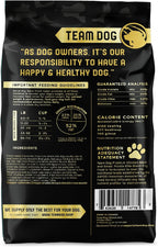 TEAM DOG Elite Blend High Protein Dog Food | Chicken Meal & Sweet Potato | For High Energy, High Performance Dogs | Easy to Digest | Gluten Free, GMO Free, No Corn, Wheat or Soy | (33 lb Dry Dog Food)