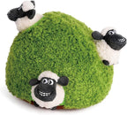 Hide and Seek Dog Puzzle Puppy Toys, Interactive Squeaky Plush, Stuffed Toys for Dogs, Small Size(Sheep, Panda, Forest Animals) (Sheep)